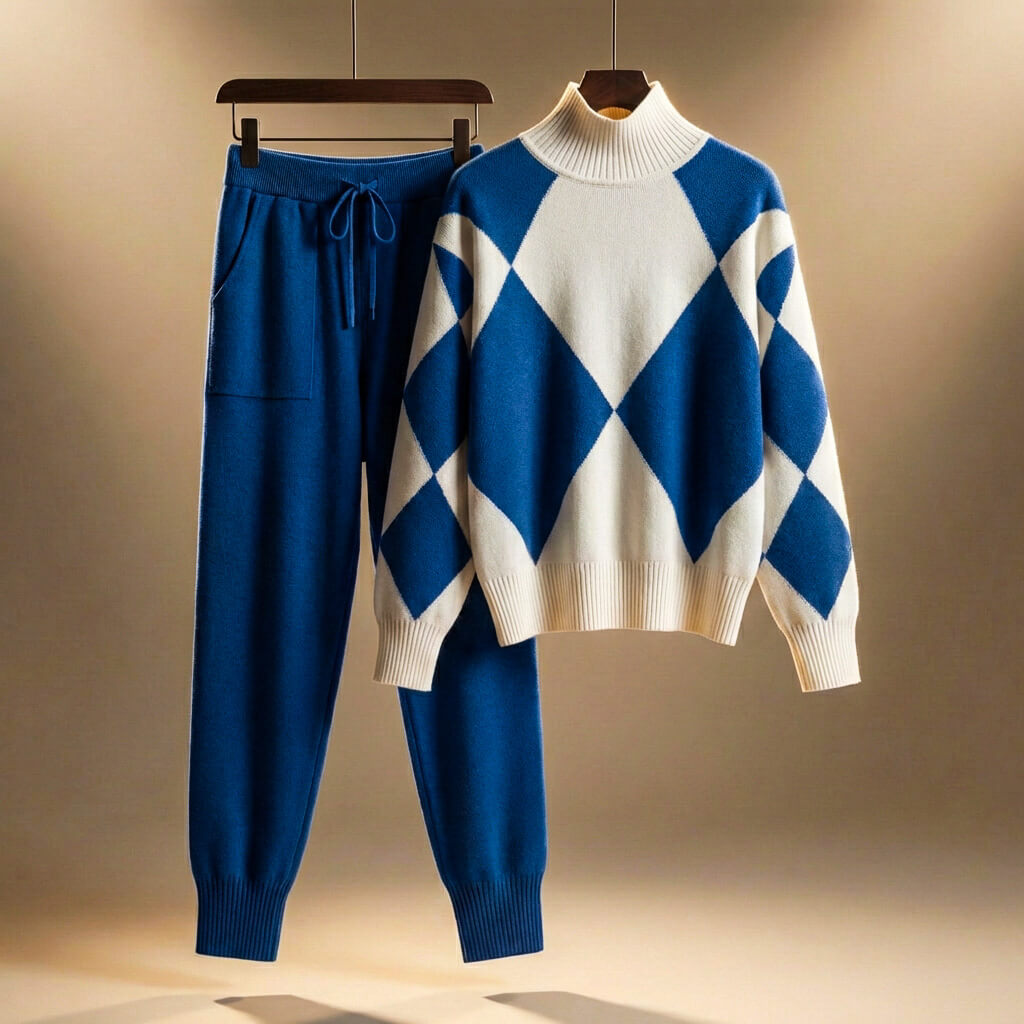 Luxurious Pure Wool Clothing Set