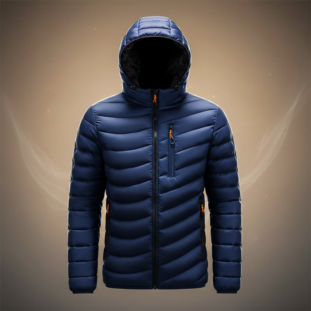 Warm Padded Hoodie Jacket