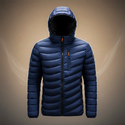 Warm Padded Hoodie Jacket