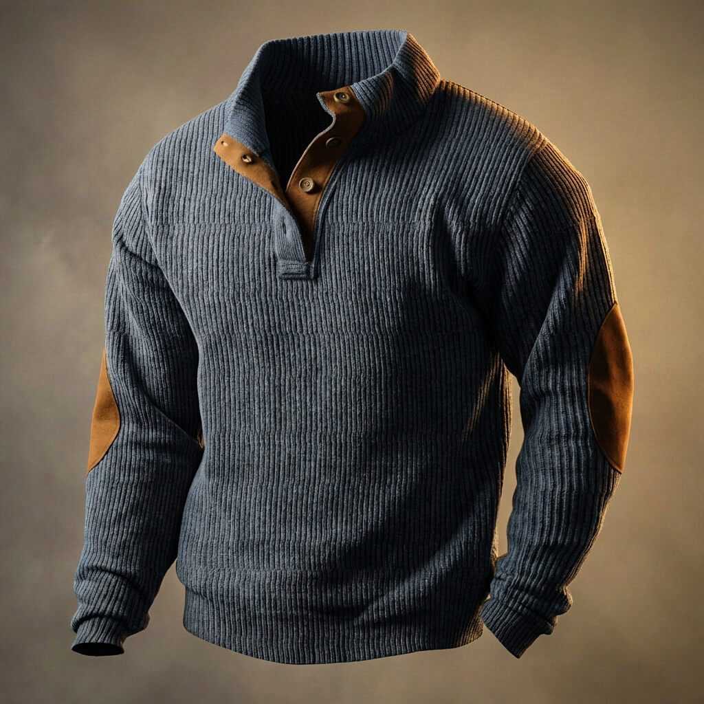 Luxury Textured Button Down Shirt