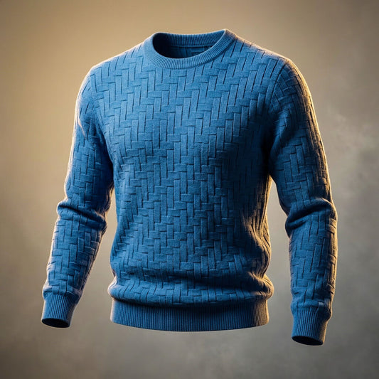 Classic Textured Knit Button Shirt - VibreMode