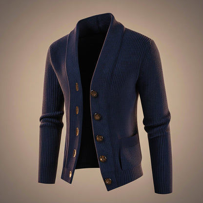 Soft Merino Wool Knit Cardigan