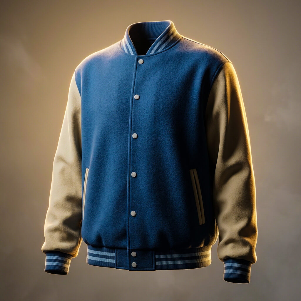 Luxury Wool Pilot Bomber Jacket - VibreMode