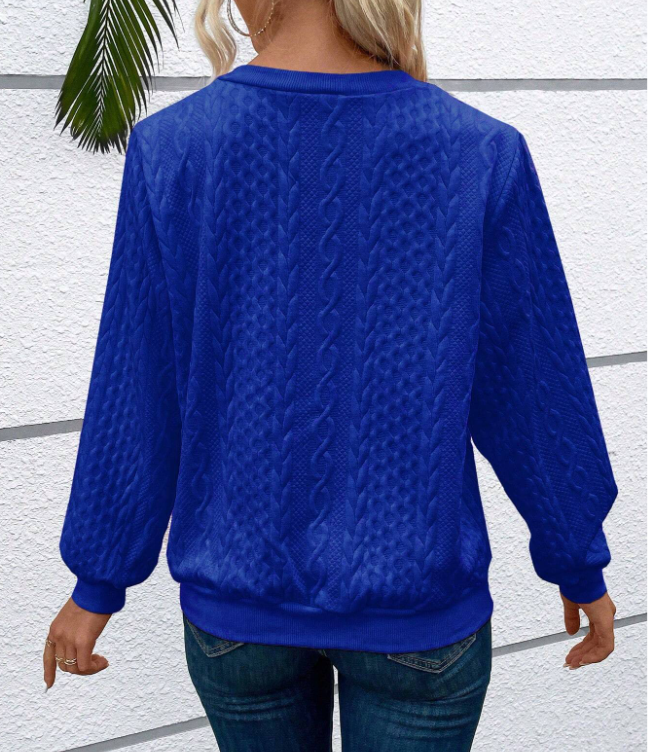 Soft Crew Neck Sweater with Chic Style