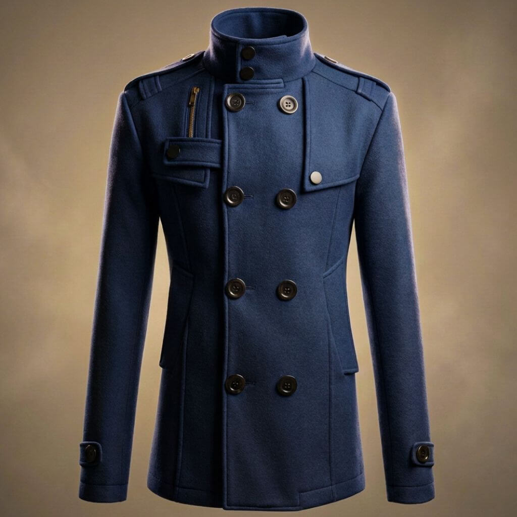 Classic Pure Wool Overcoat