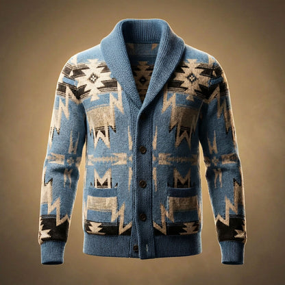 Soft Wool Cable Knit Cardigan