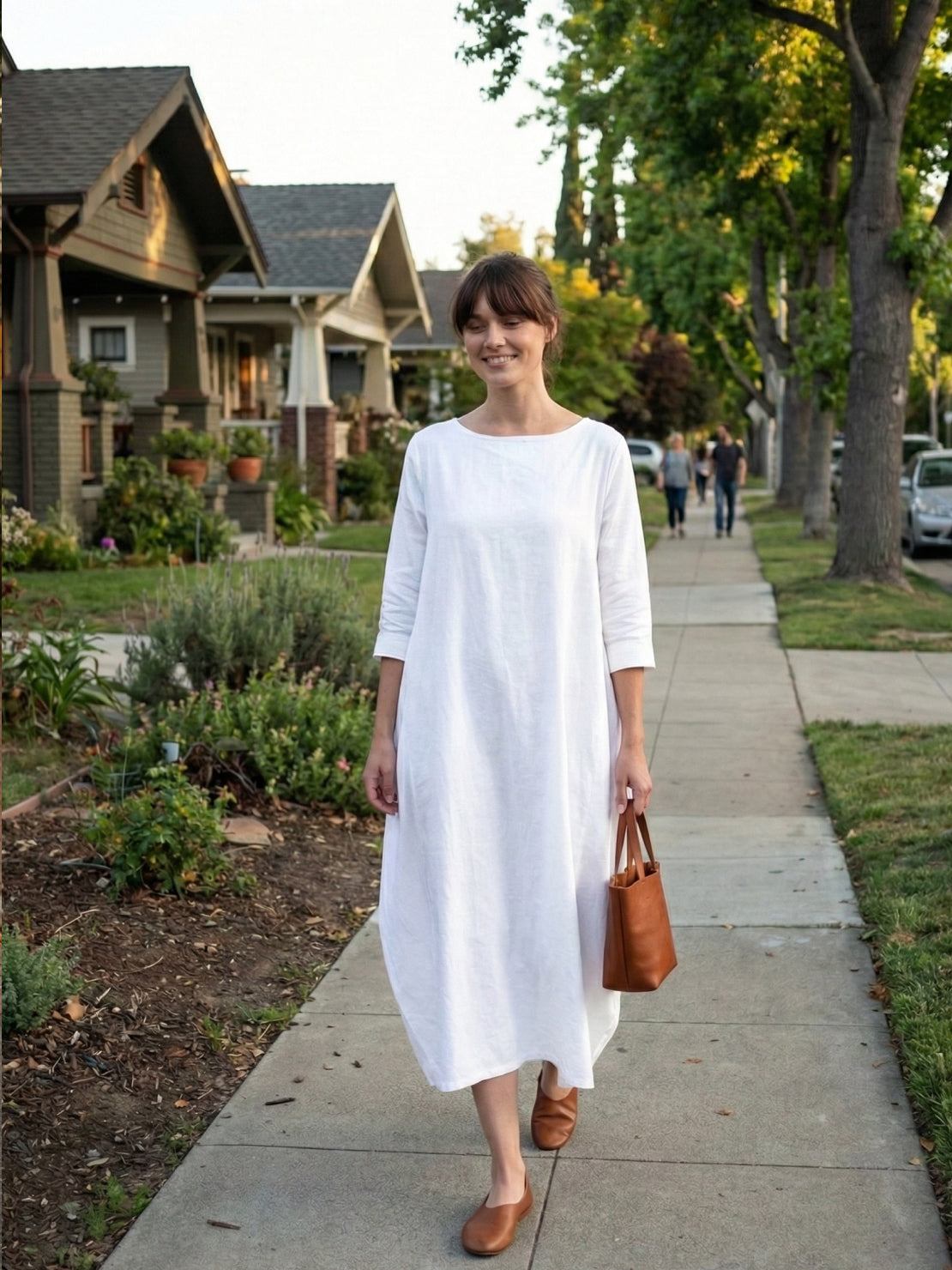 Serena | Ladies Loose Fit Floral Maxi Dress