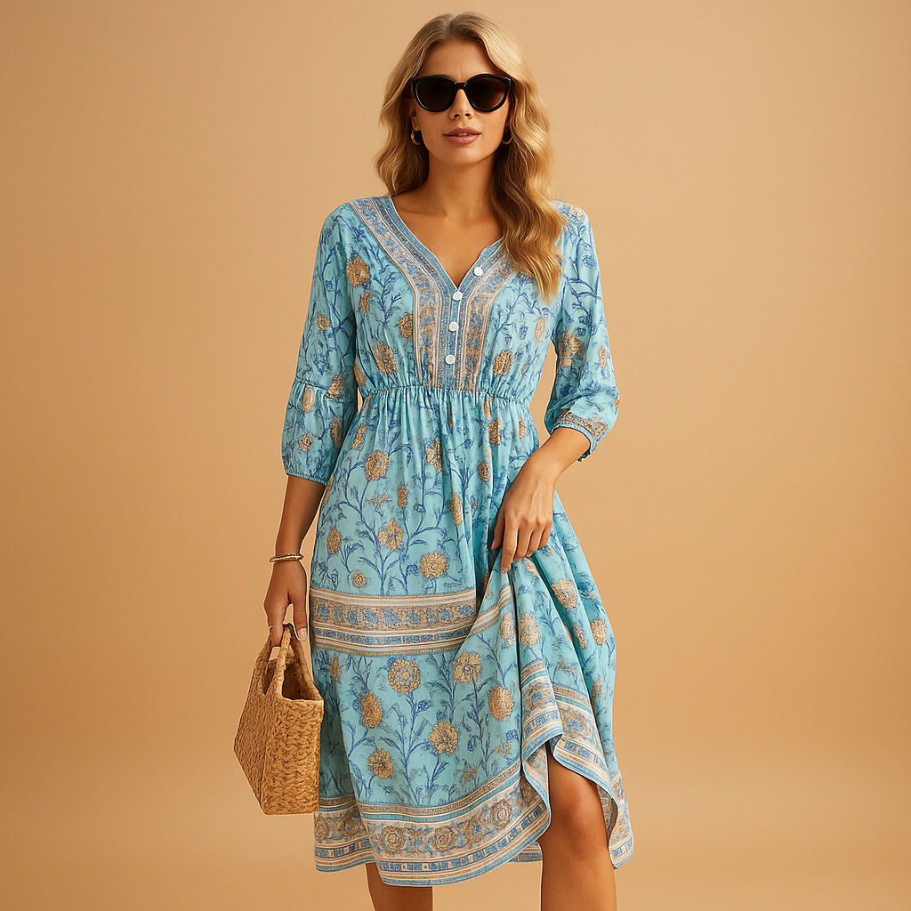 Flowy Sundress for Women | Aurora - VibreMode