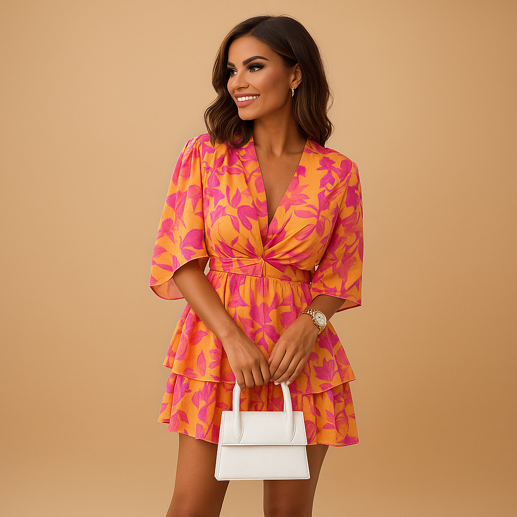 Casual Mini Summer Dress for Women - VibreMode