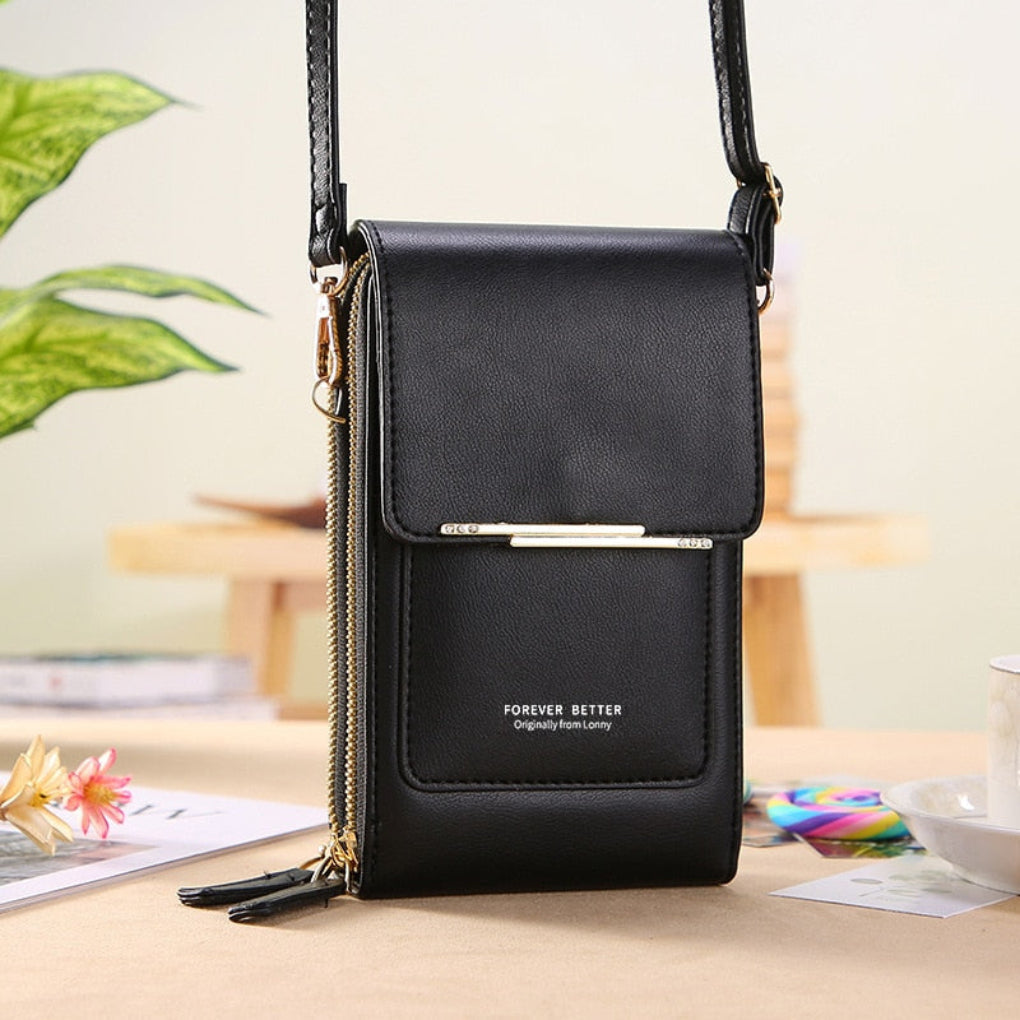 Shoulder Bag With Twist Design
