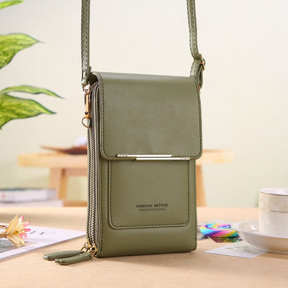Shoulder Bag With Twist Design
