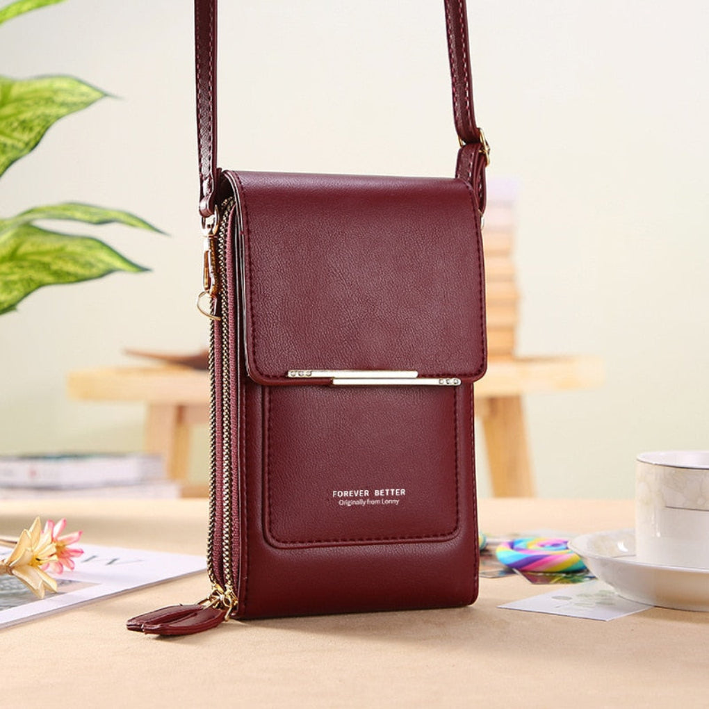 Shoulder Bag With Twist Design