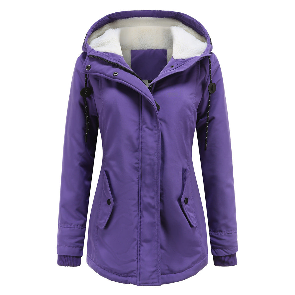 Image of Bonnie | Women's Hooded Lined Parka Jacket