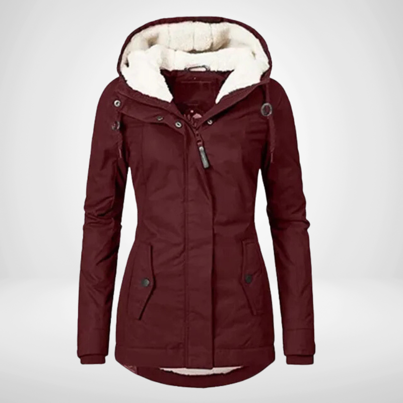 Image of Bonnie | Women's Hooded Lined Parka Jacket