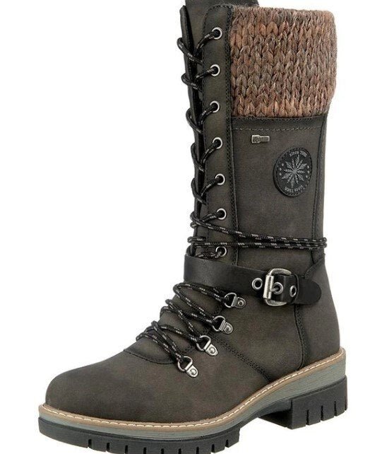 Women's Winter Boots Knitted Cuff Comfortable