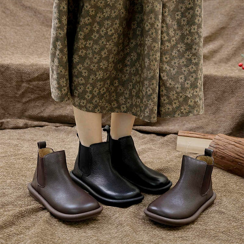 Easy Wear Slip-On Boots - Classic Comfortable Style