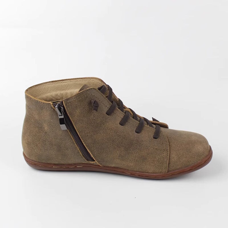 Classic Zip Up Ankle Boots