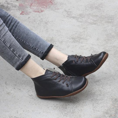 Classic Zip Up Ankle Boots