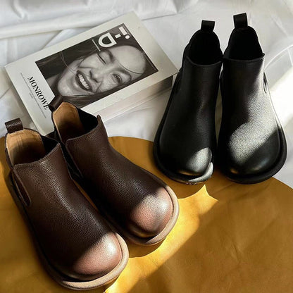 Easy Wear Slip-On Boots - Classic Comfortable Style
