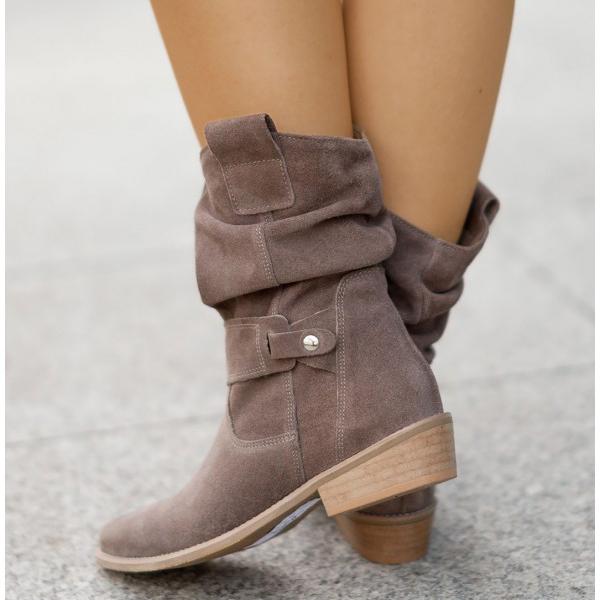 Eileen Women's Ankle Boots Zipper Closure