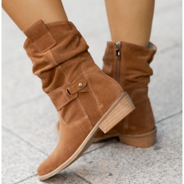 Eileen Women's Ankle Boots Zipper Closure