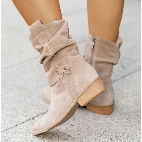 Eileen Women's Ankle Boots Zipper Closure