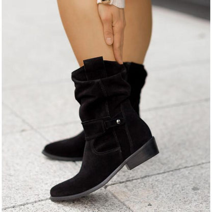 Eileen Women's Ankle Boots Zipper Closure