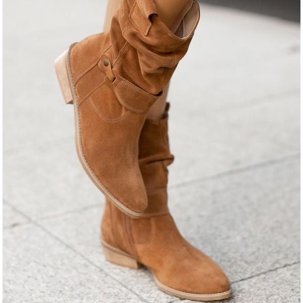 Stylish Ankle Boots with Zip Detail