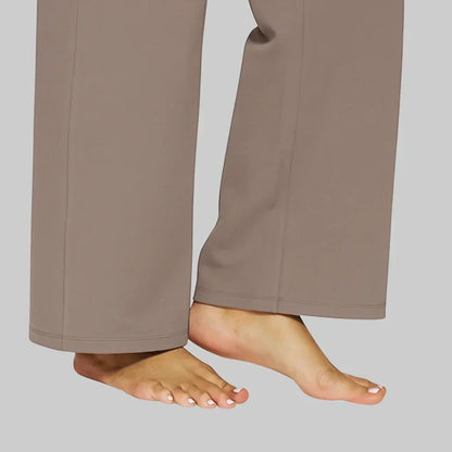 Elegant High-Waist Women's Spring Trousers