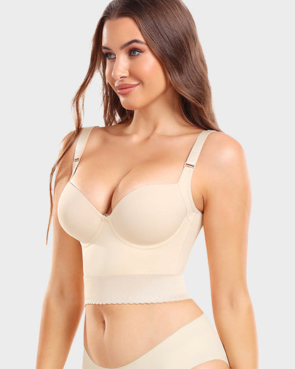 Slimming Supportive Longline Full Coverage Bra