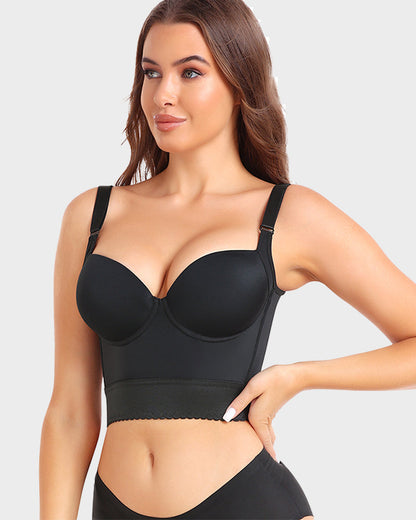 Slimming Supportive Longline Full Coverage Bra