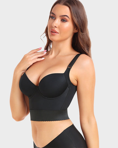 Slimming Supportive Longline Full Coverage Bra