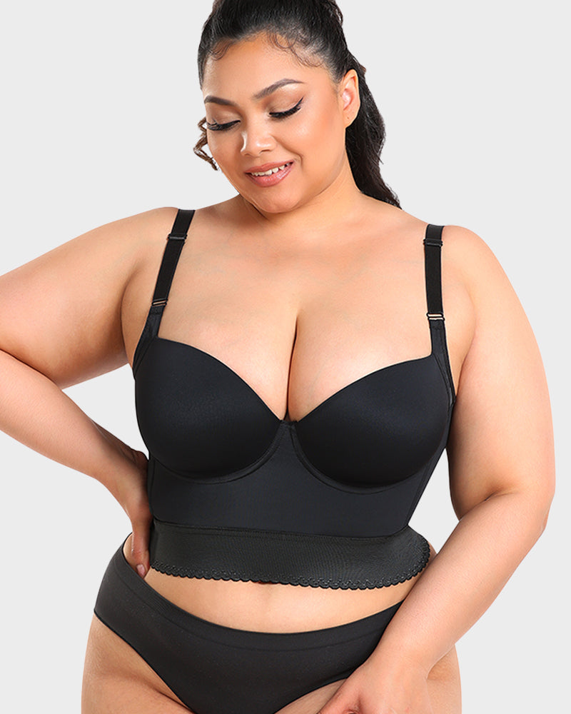 Slimming Supportive Longline Full Coverage Bra
