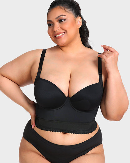 Slimming Supportive Longline Full Coverage Bra