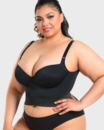 Slimming Supportive Longline Full Coverage Bra