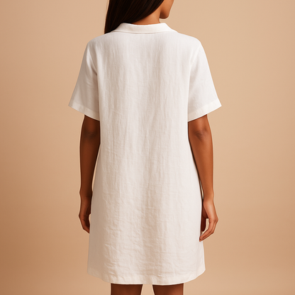 Breathable midi summer dress for women with a flattering fit and lightweight fabric, ideal for vacations, warm days, and summer events.