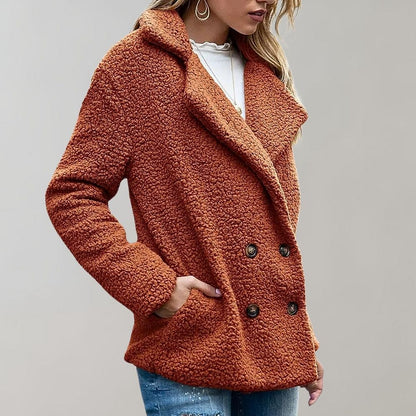 Image of Brianna | Women's Double-Breasted Relaxed Fit Jacket