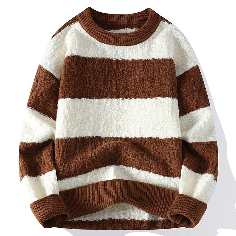 Men's Striped Sweater - VibreMode