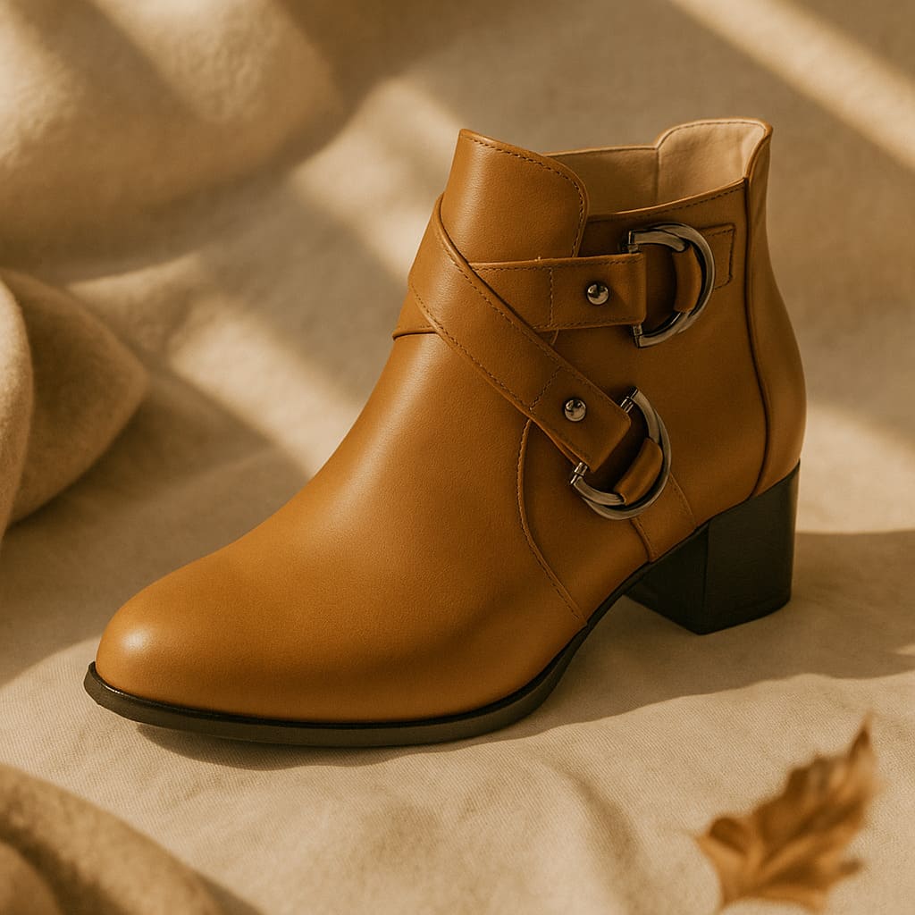Comfortable Low Heel Ankle Support Boots for Women