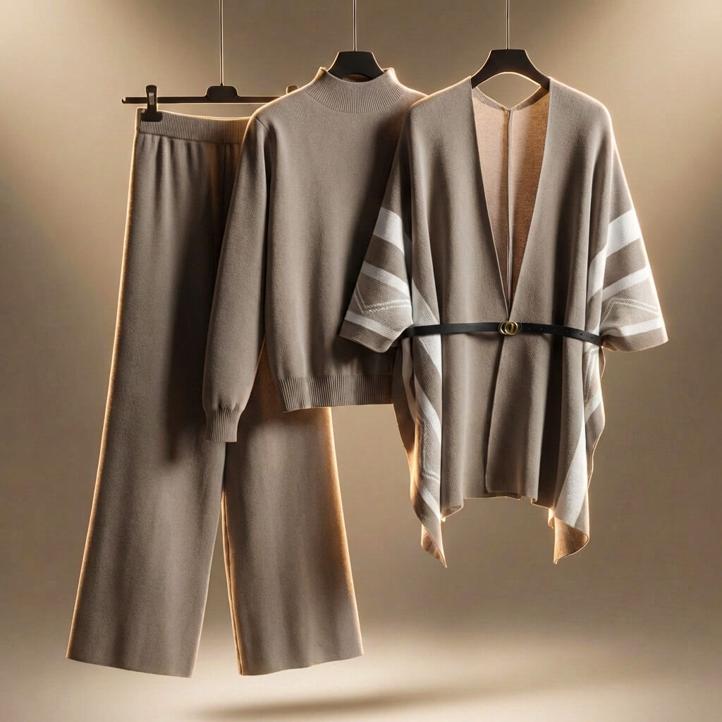 Luxury Pure Wool Clothing Set