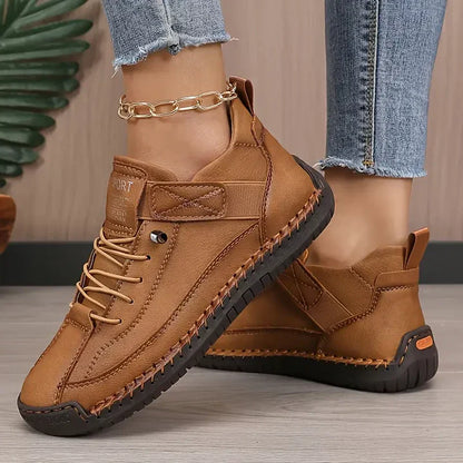 Comfy Women's Supportive Velcro Walking Shoes