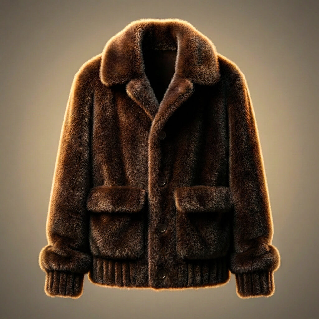 Luxury Faux Fur Coat - VibreMode
