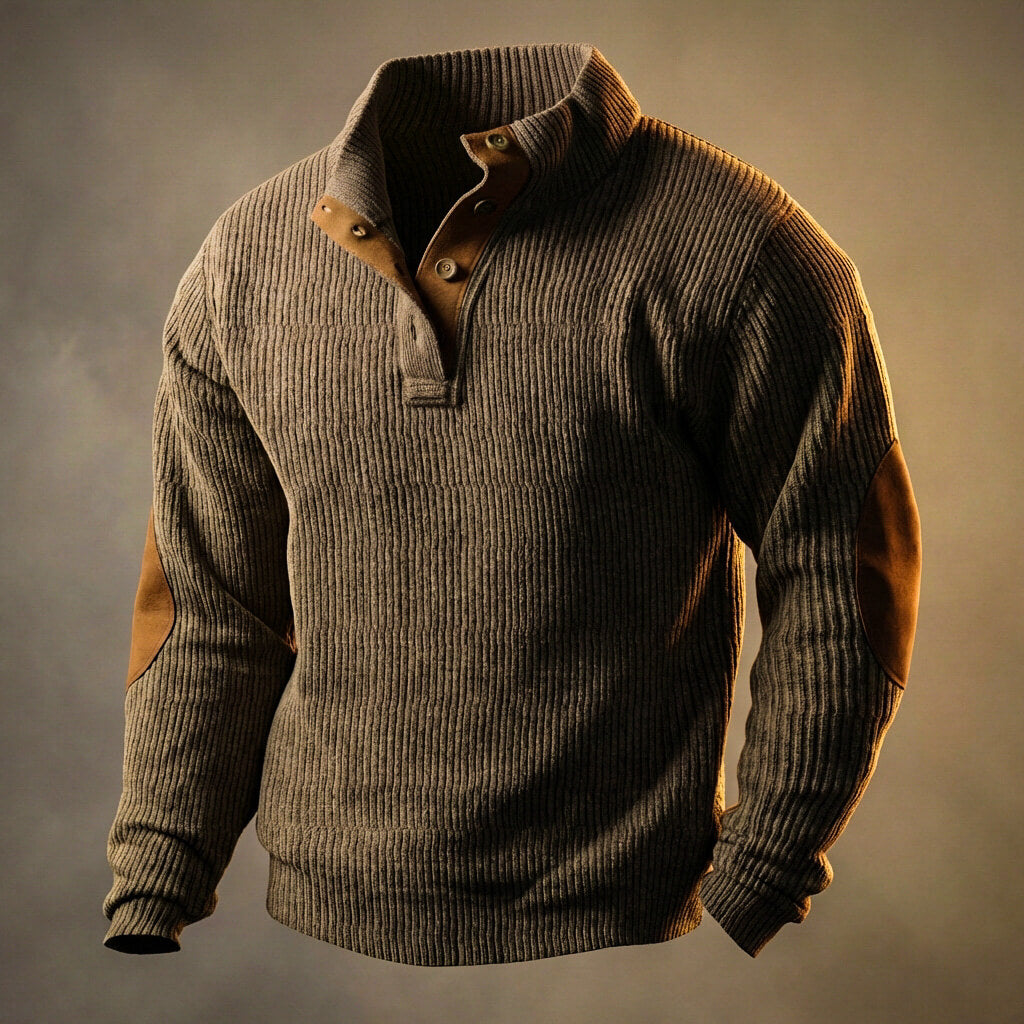 Luxury Textured Button Down Shirt
