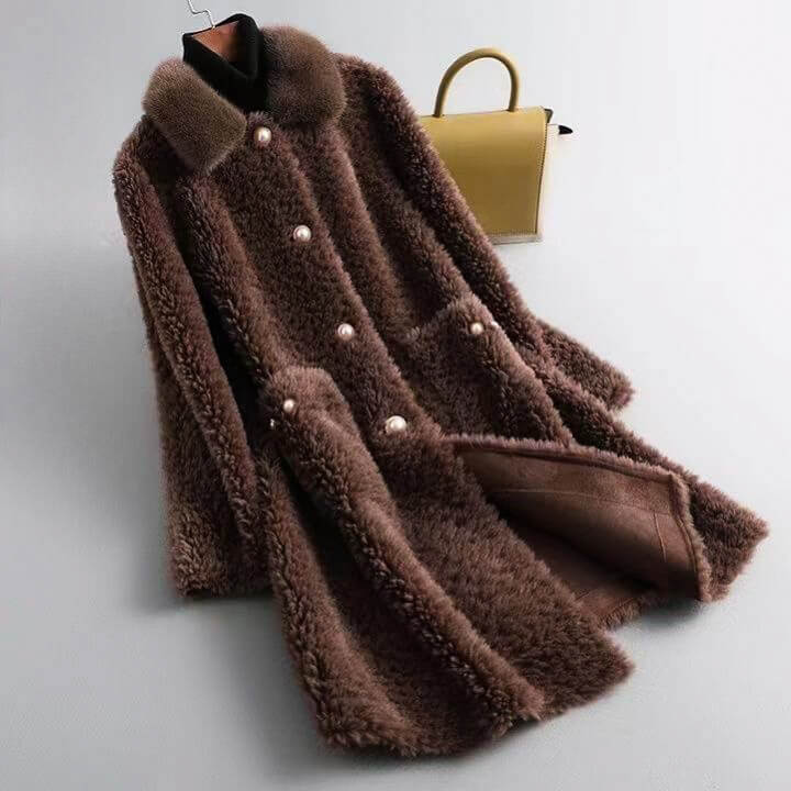 Luxury Faux Fur Winter Coat