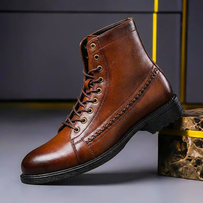 Authentic High Quality Leather Boots - VibreMode