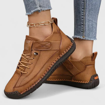 Supportive Lace Up High Top Running Shoes