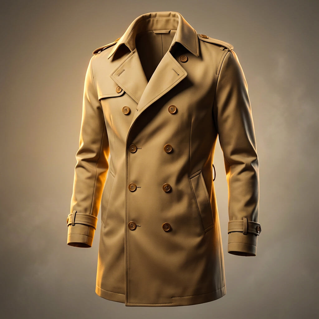 Luxury Classic Long Trench Coat - VibreMode