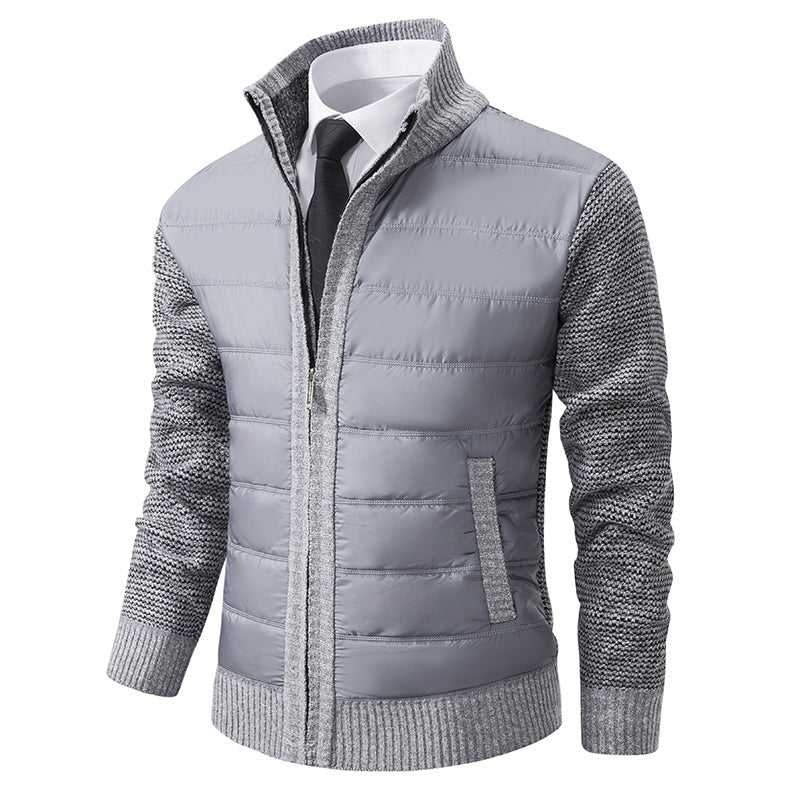 Men's Padded Full Zip Jacket - VibreMode