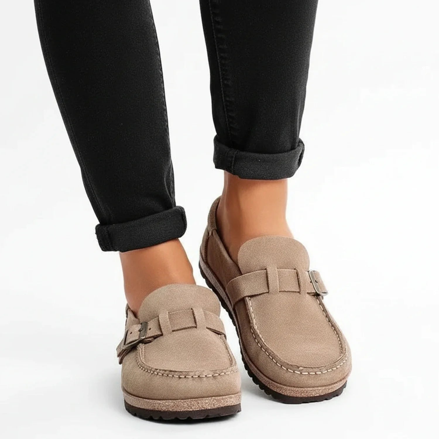 Women's Buckle Mules - VibreMode