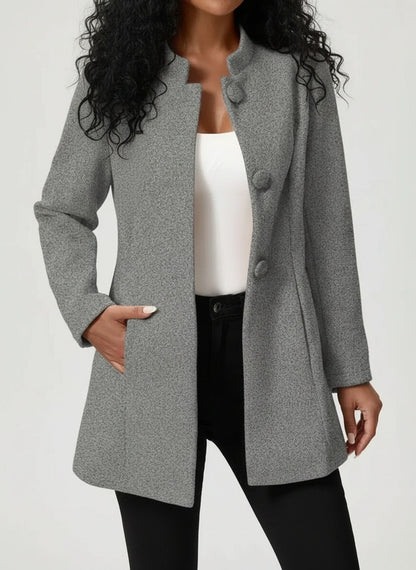 Women's A-Line Button Jacket